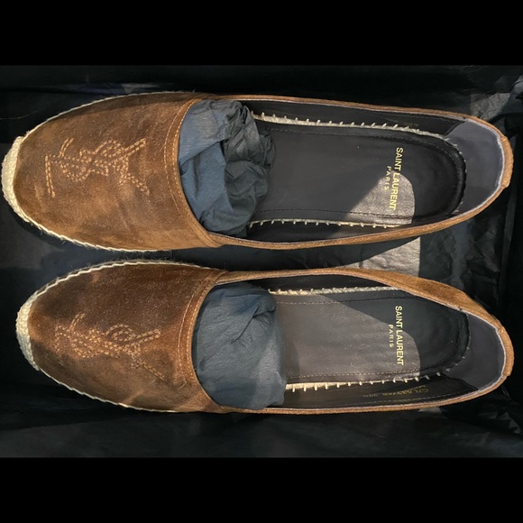 YSL Suede Espadrille Size 39.5 - Picture 4 of 5